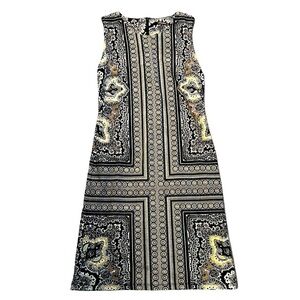 J McLaughlin Sophia Catalina Cloth Sleeveless Bursa Paisley Sheath Dress, Small